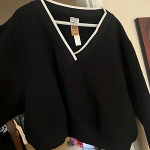 PINK Premium Fleece V Neck Pullover